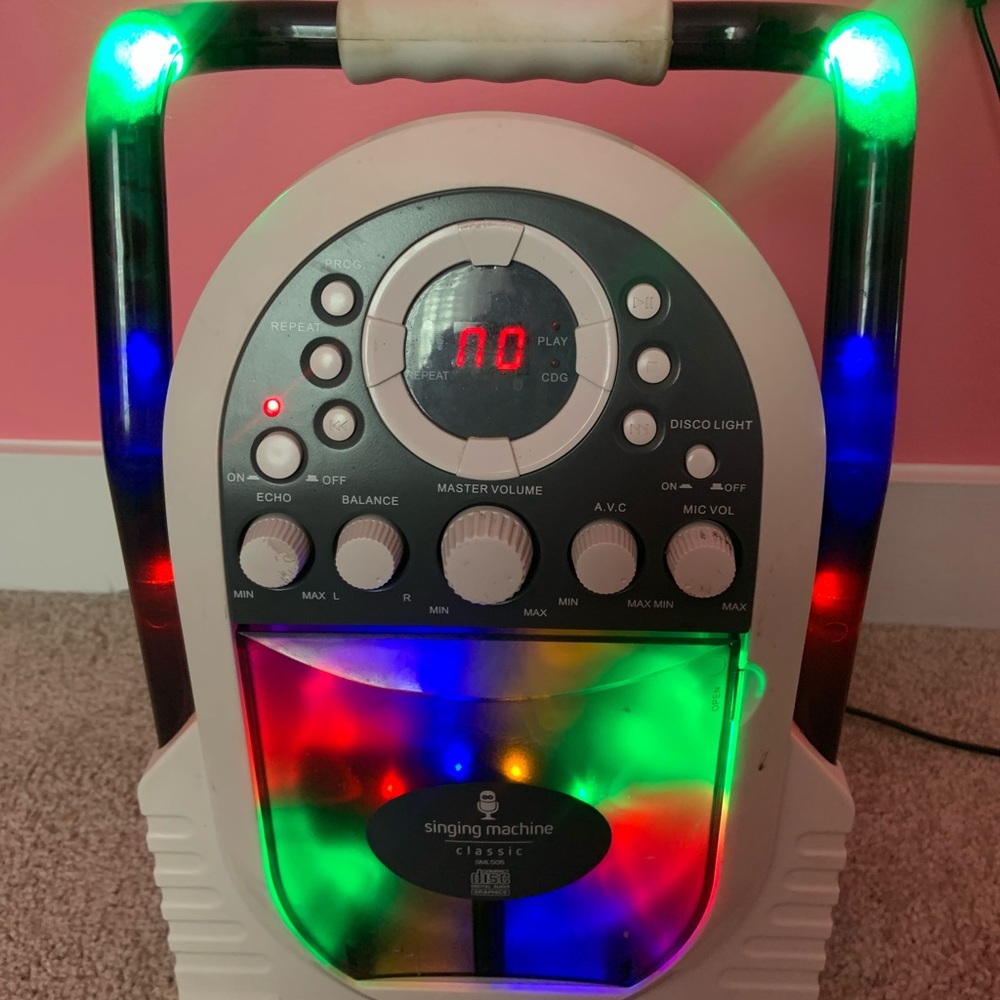 Used karaoke machine